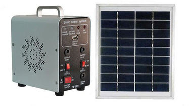 가정을 위한 격자 태양 에너지 체계 떨어져 고능률 소형 4W 6V 4AH Portable