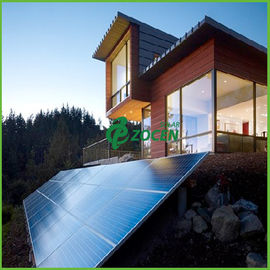 격자 태양 에너지 체계 떨어져 옥상