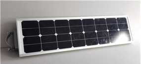 60W PV 위원회 & 12V 30AH 태양 리튬 건전지 40W 태양 강화된 가로등 사용
