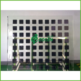 투명한 BIPV 두 배 유리제 단결정 태양 단위 265 와트 BV/ISO