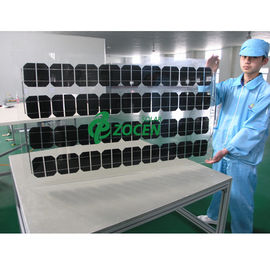 265W 1000V 단결정 실리콘 태양 전지판 건축 통합 광전지 체계