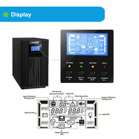 가정/사무실 순수한 Sinewave 3000VA 고주파 온라인 UPS 단일 위상