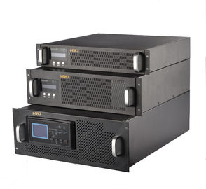 1KVA - 10KVA 선반 산 UPS/19 인치 LCD 두 배 변환 UPS