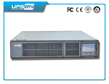 2U 3U 1KVA - 10KVA LCD/발광 다이오드 표시를 가진 순수한 사인 파동 선반 Mountable UPS