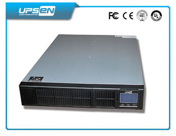 LCD는 220Vac 50Hz를 가진 온라인 1000Va 2000Va 3000Va 선반 Mountable UPS를 표시합니다