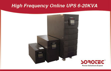 RS232 인터페이스 0.7 1ph / 110V UPS 10KVA 아웃 / 8000w와 복구 무시 스위치
