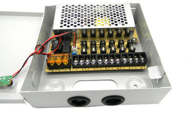 9개의 채널 CCTV 사진기 전력 공급, 12V 5Amps CCTV 전력 공급 상자