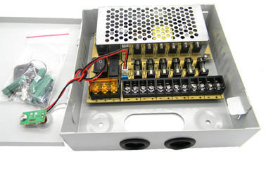 9개의 채널 CCTV 사진기 전력 공급, 12V 5Amps CCTV 전력 공급 상자