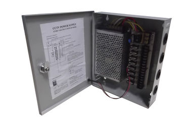 12V 5Amps CCTV 전력 공급 상자 9 채널, CCTV 사진기 전력 공급