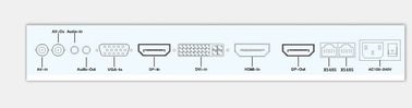 매우 고해상 4K CCTV LCD 감시자 65 인치 산업 전시
