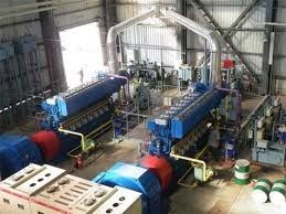 정지되는/디젤 엔진 땅 또는 중유 또는 가스 Genset 발전소 11000V