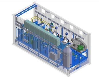 발전기 발전소, 컨테이너로 수송된 발전소 20MW 400V/11KV/23KV