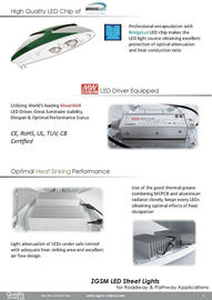 35W 주차장 고성능 LED 가로등 ra 75, 100v 120v 230v