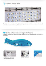 110 lm/w IP65 고성능 LED 도로 빛 플라스틱 렌즈를 가진 100개 와트
